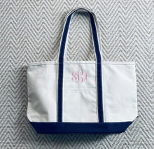Load image into Gallery viewer, The Canvas Boat Tote (Large)